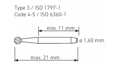 Где Type 3 – хвостовик бора типа 3
