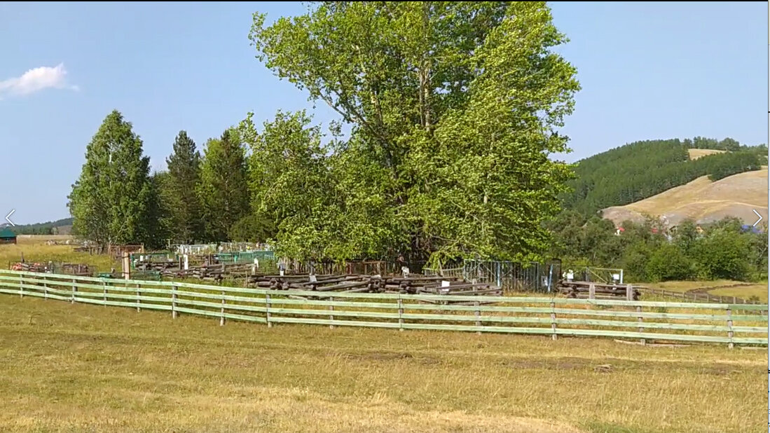 Кладбище в Башкирии отличается тем, что оградки деревянные