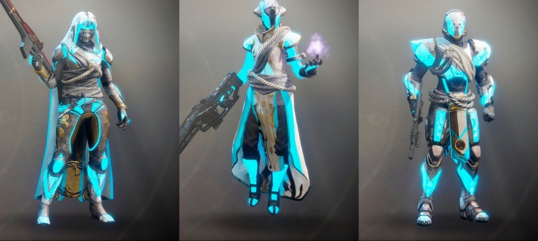 Destiny 2, Охотник, Варлок, Титан, со стихийным подклассом "Молния"