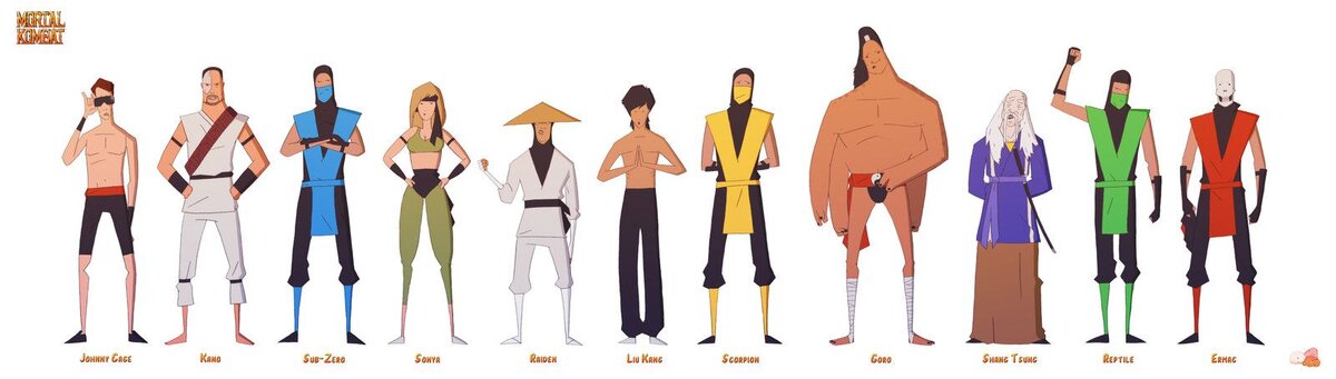  "Mortal Kombat" (1-4 часть)
(Изображения и видео взяты из открытых источников)