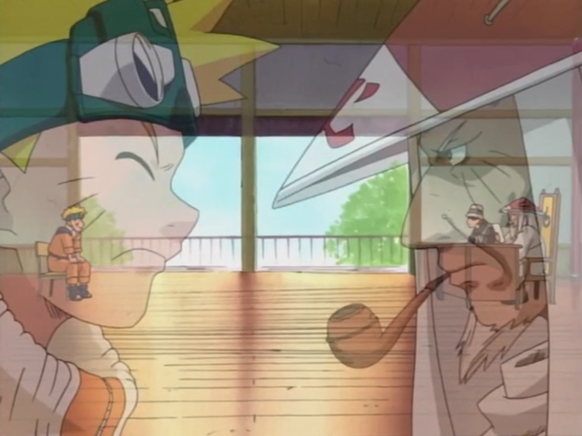 Использованы кадры из аниме "Наруто";