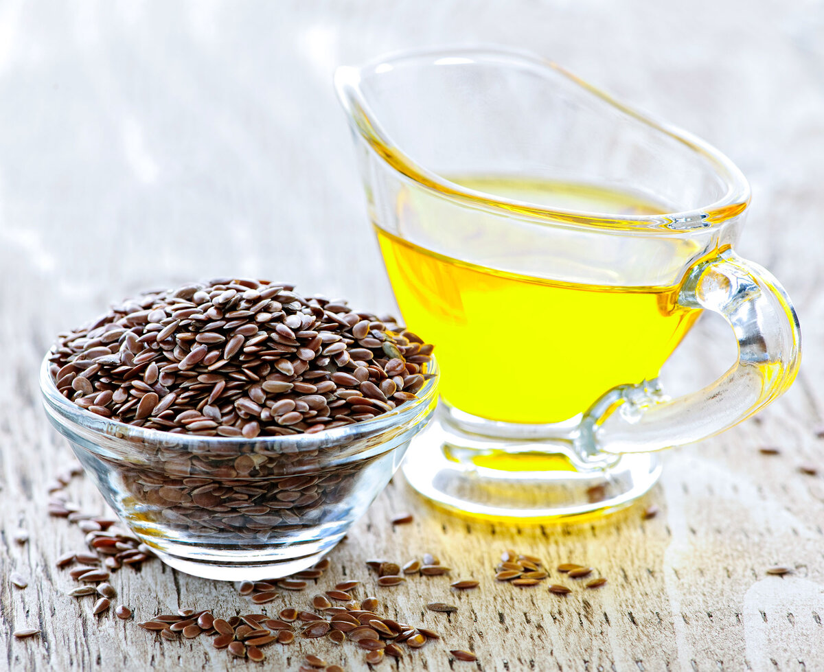 Льняные семечки и масло