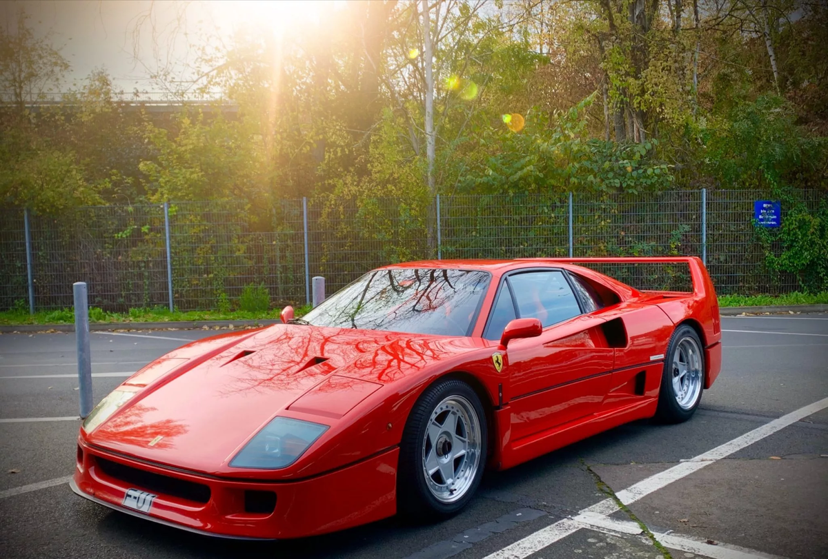 Ferrari F40 1987 -1992. Если красная машина, то только Ferrari! |  Автолегенды | Дзен