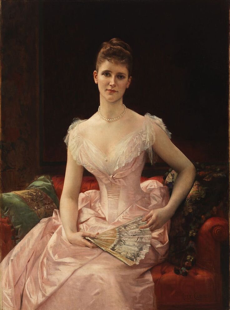 Александр Кабанель. Оlivia Рeyton murraymuseom of the city of new york, 1887 год.