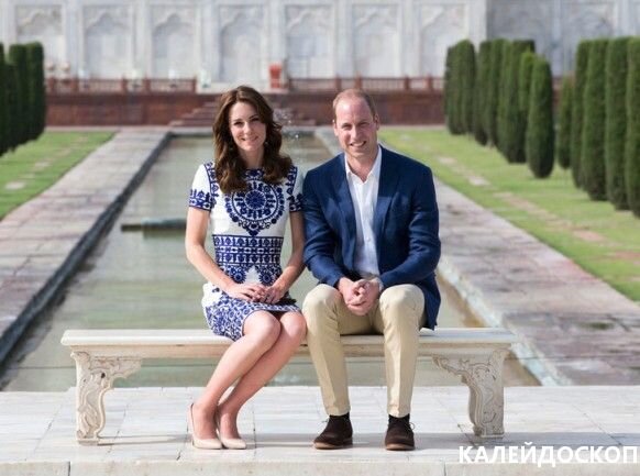 Кейт и Уильям в Индии