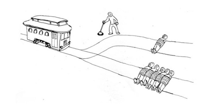 Классический вариант дилеммы и версия с толстяком.