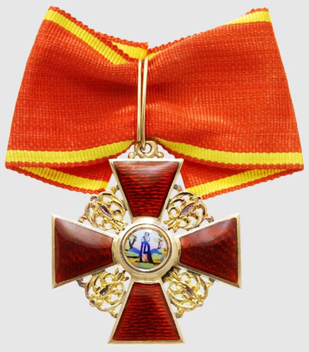 Знак ордена Святой Анны