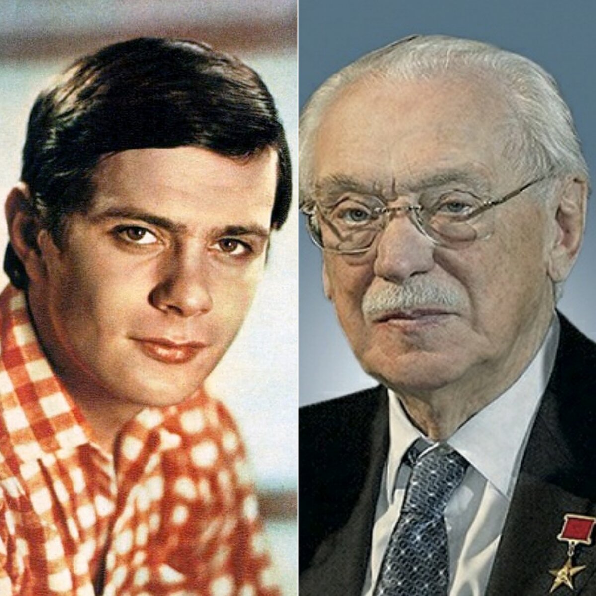 Михалковы. Отец и сын.