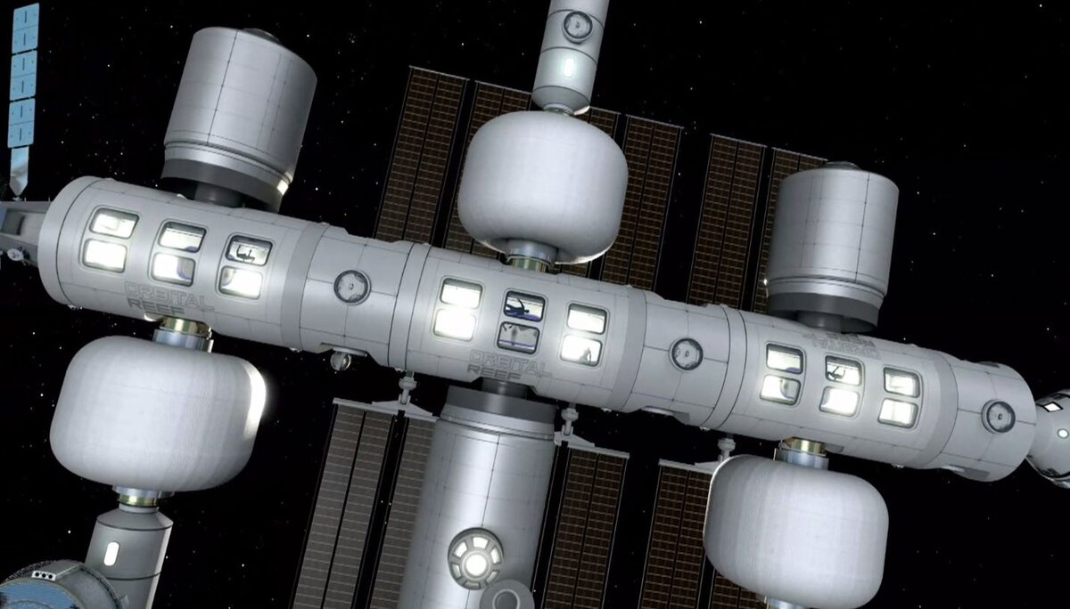 Orbital Reef. Просторные модули и огромные иллюминаторы.