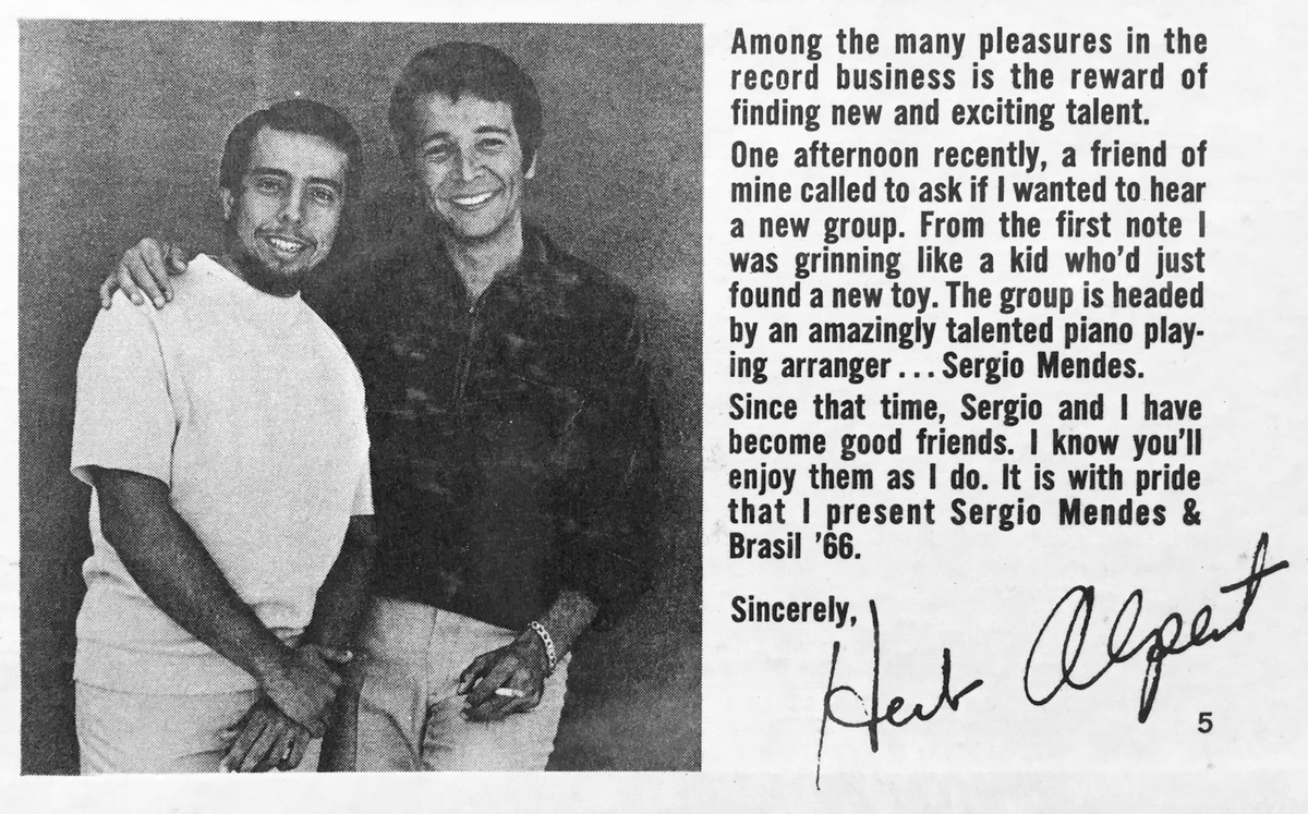 Сержиу Мендес и Херб Альперт