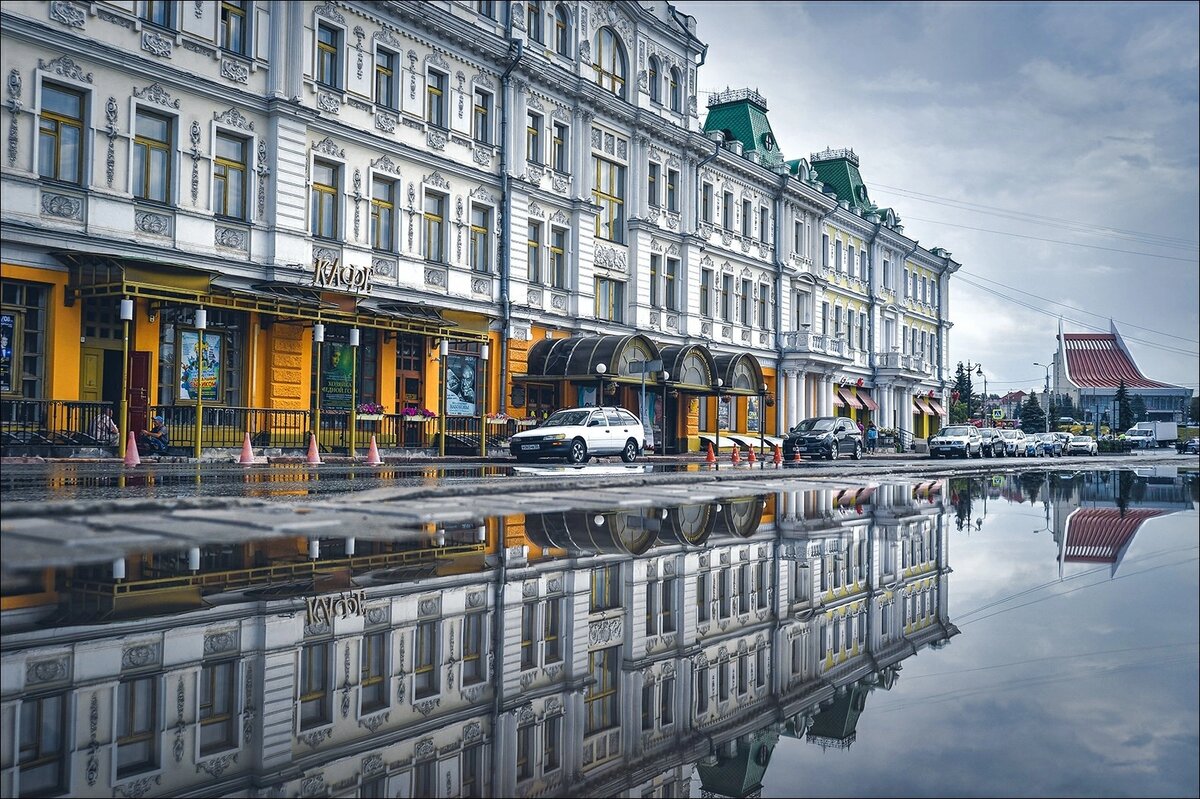 Интересное отражение...фото не моё...