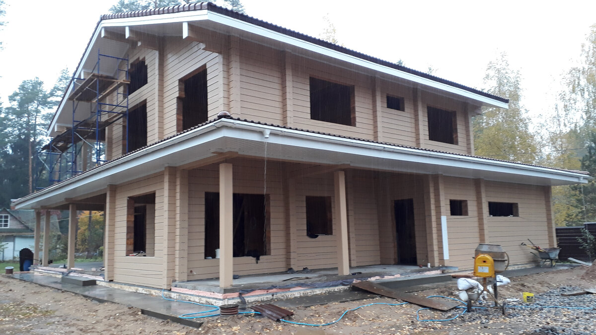 Фото 2. Домокомплект из бруса 220.