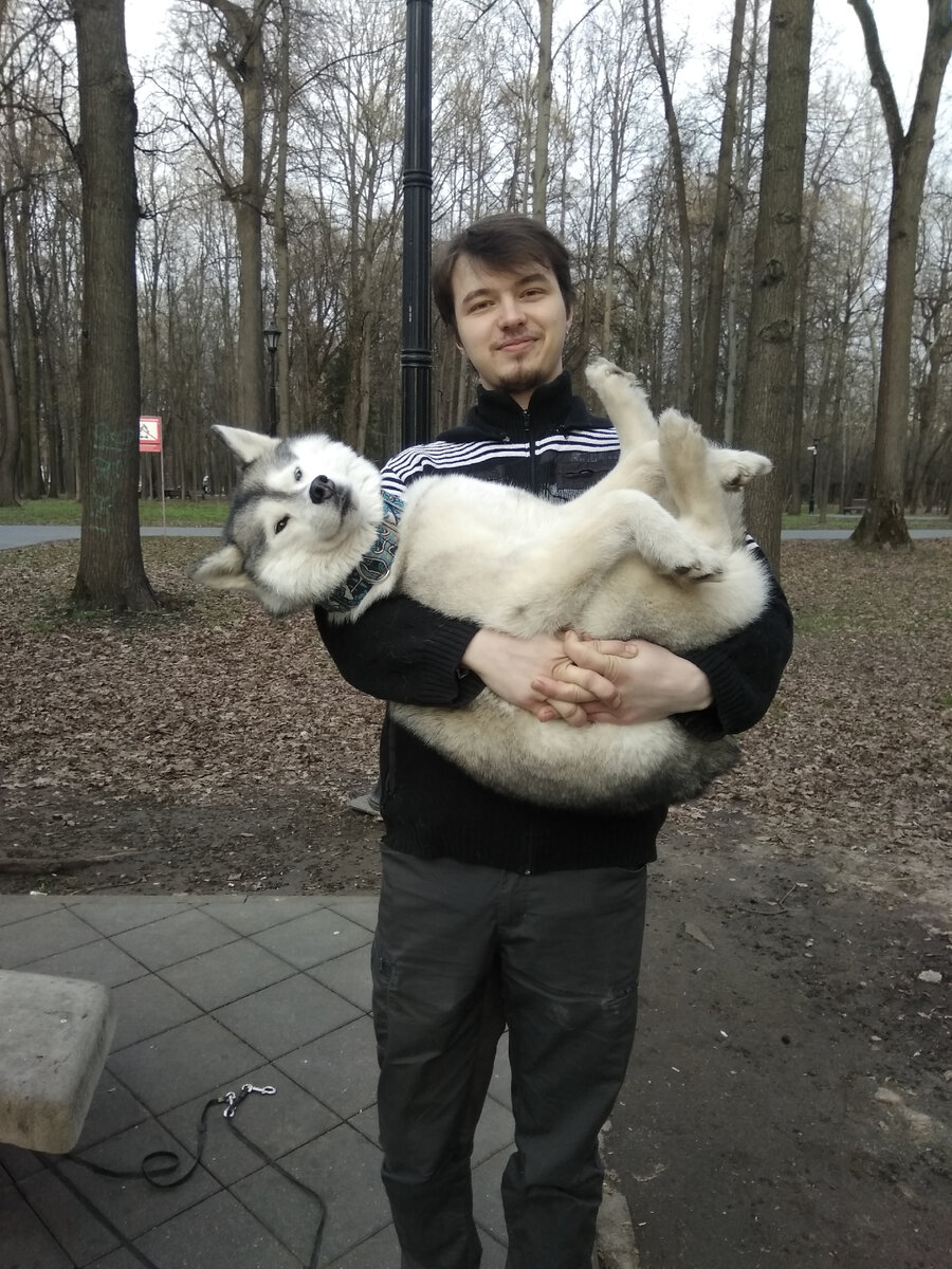 С любимым хозяином