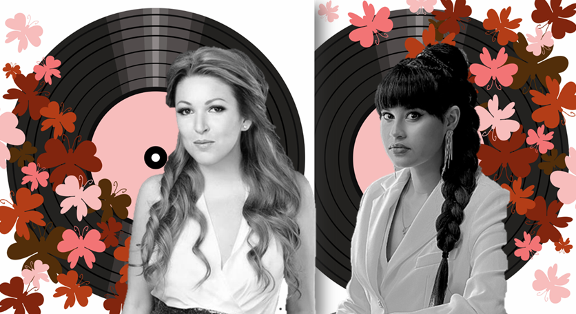 Ирина Дубцова и Диана Анкудинова. 