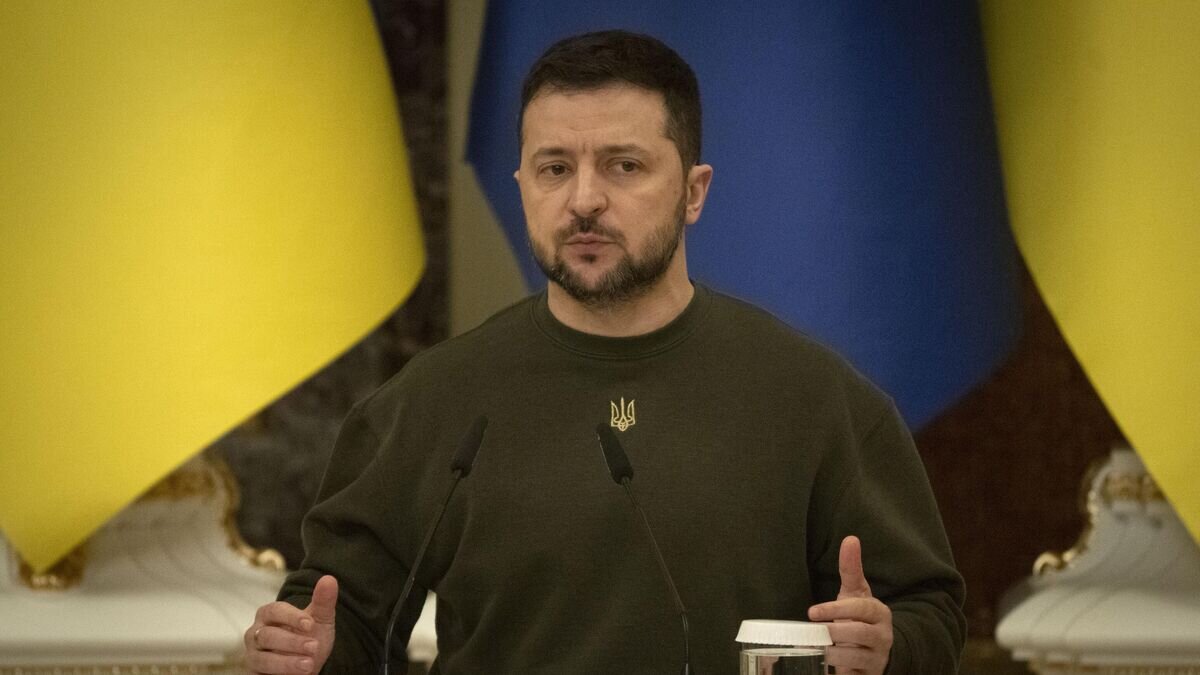    Президент Украины Владимир Зеленский© AP Photo / Efrem Lukatsky