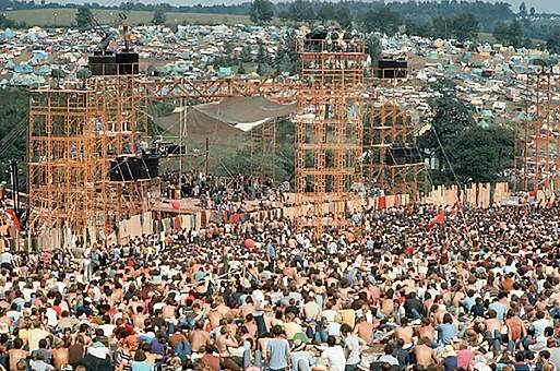 Вудсток 1969. Фото Microsoft Bing