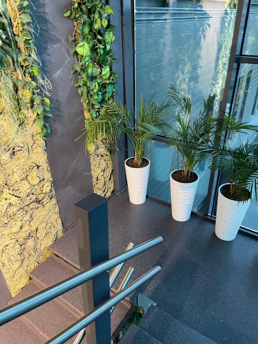 Лестница в ресторан 