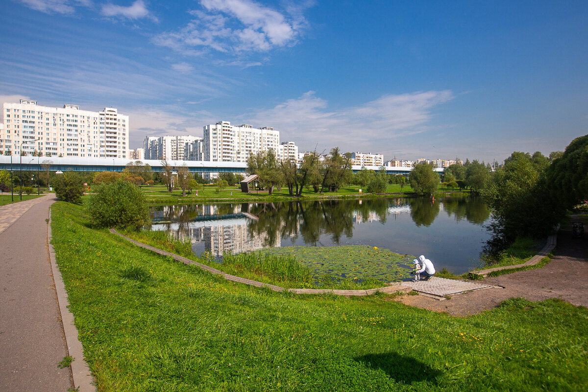 Парк Южное Бутово велодорожка