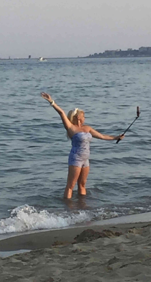 На море солнечно и классно