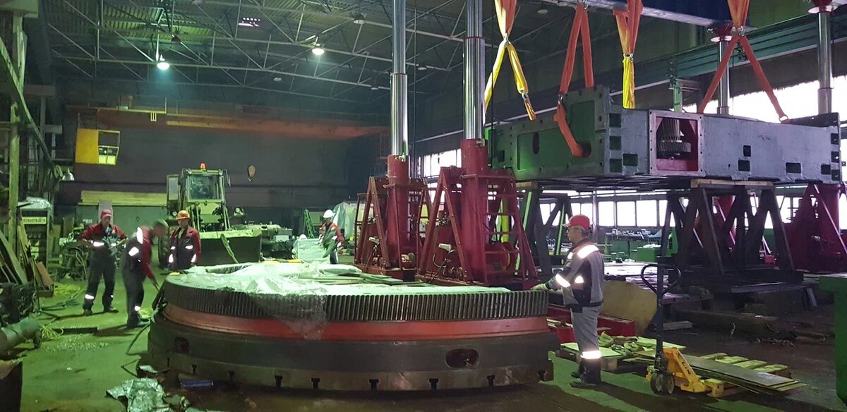 Монтаж металлообрабатывающих станков и обрабатывающих центров в Волгограде