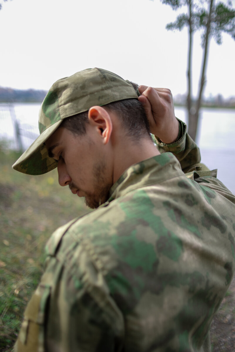 бейсболка 100% мох