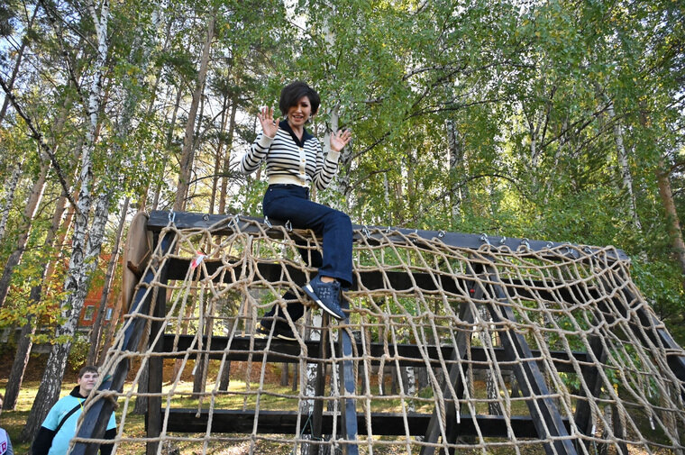    Ирина Текслер стала регулярным участником «Игр храбрых»