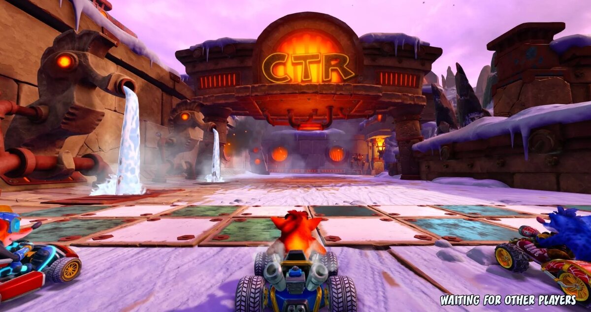 Трек из сиквела Crash Nitro Cart