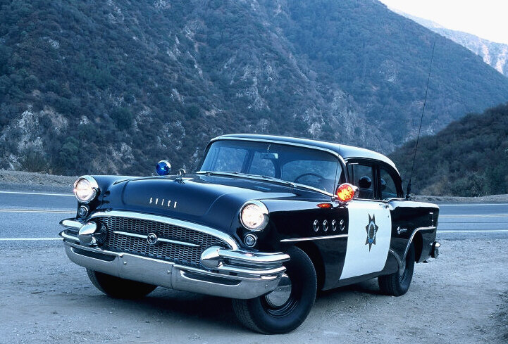 Buick Century 1955 Police