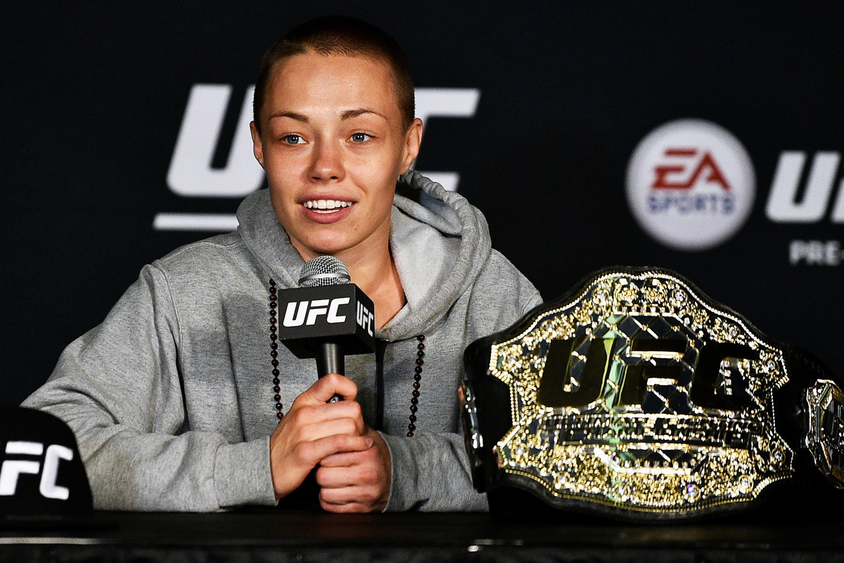 Скромняга Роуз, кто знает, увидим ли мы ее  в октагоне еще раз...