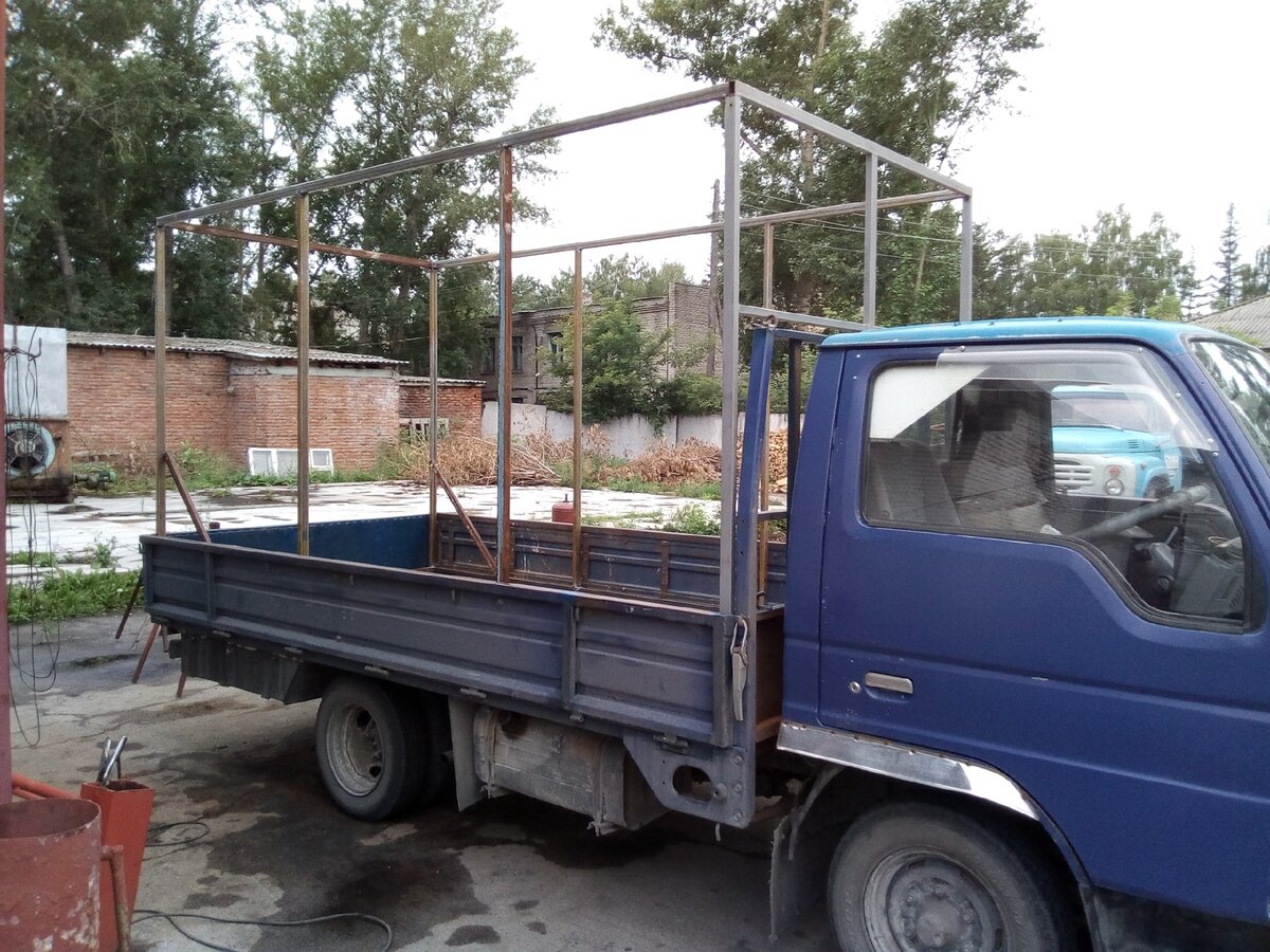 съемная боковая стойка на газель своими руками