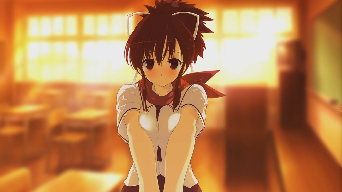 Милашка Аска - девушка ниндзя