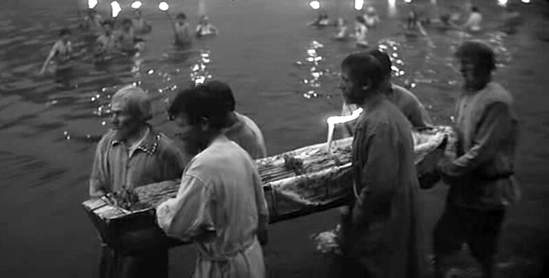 Сцена из фильма "Андрей Рублёв"