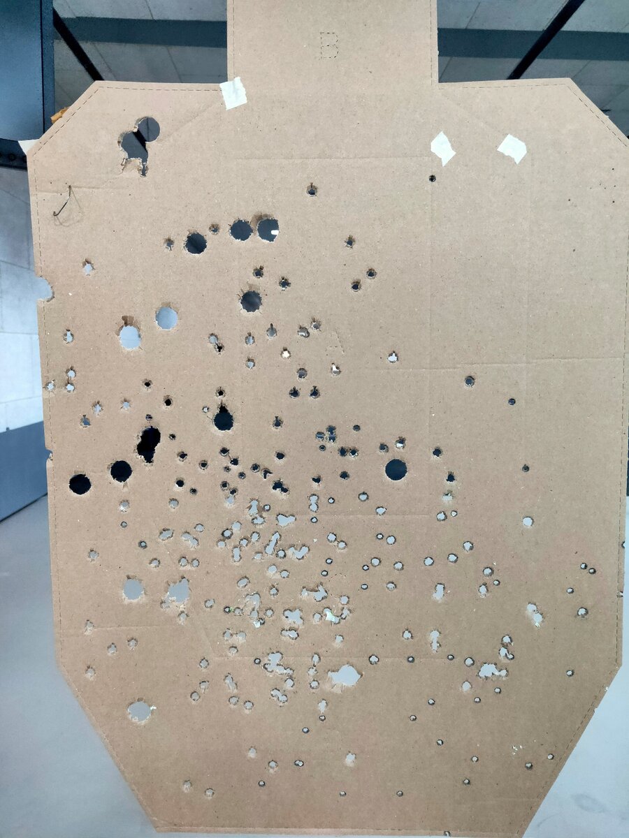 Мишень многое пережила