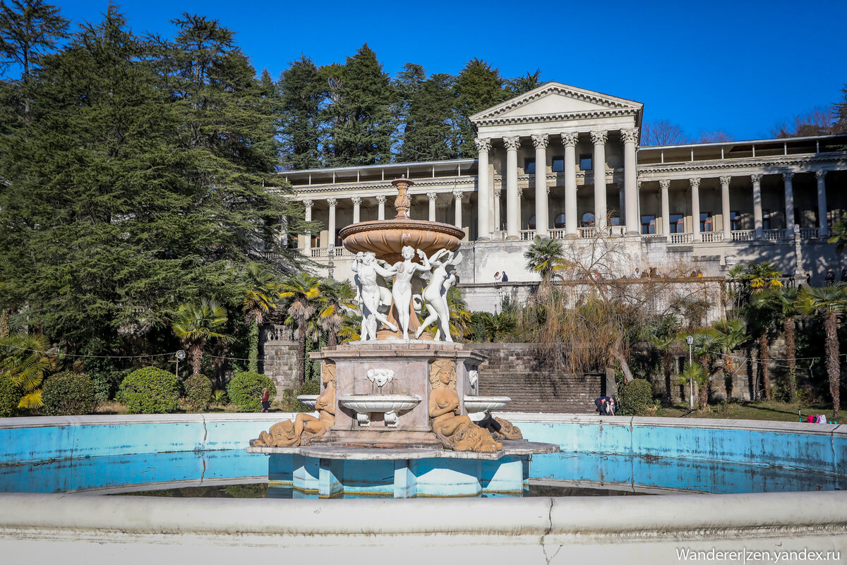 Старые фото санатория орджоникидзе в сочи