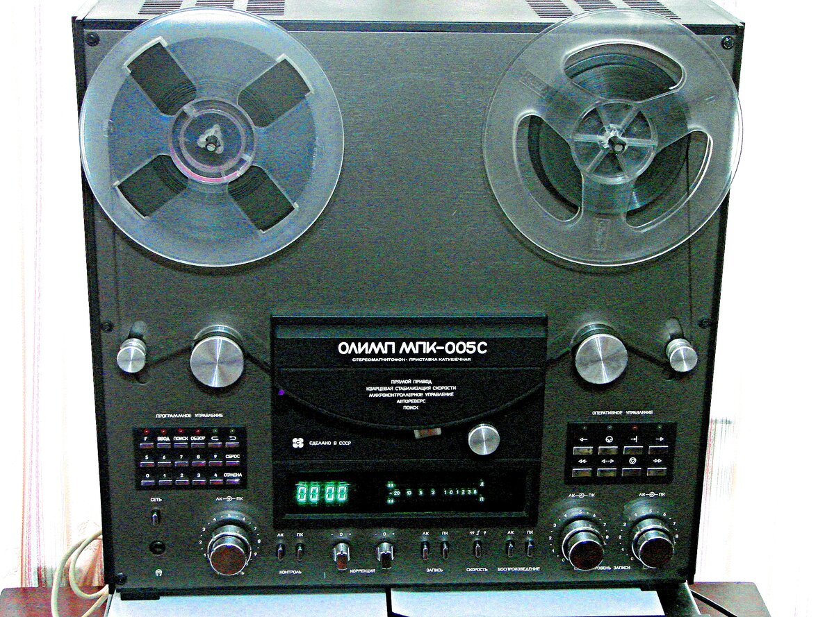 Магнитофоны Олимп обзор катушечных моделей МПК-005 С-1 Олимп-004С и других Характеристики и особенности