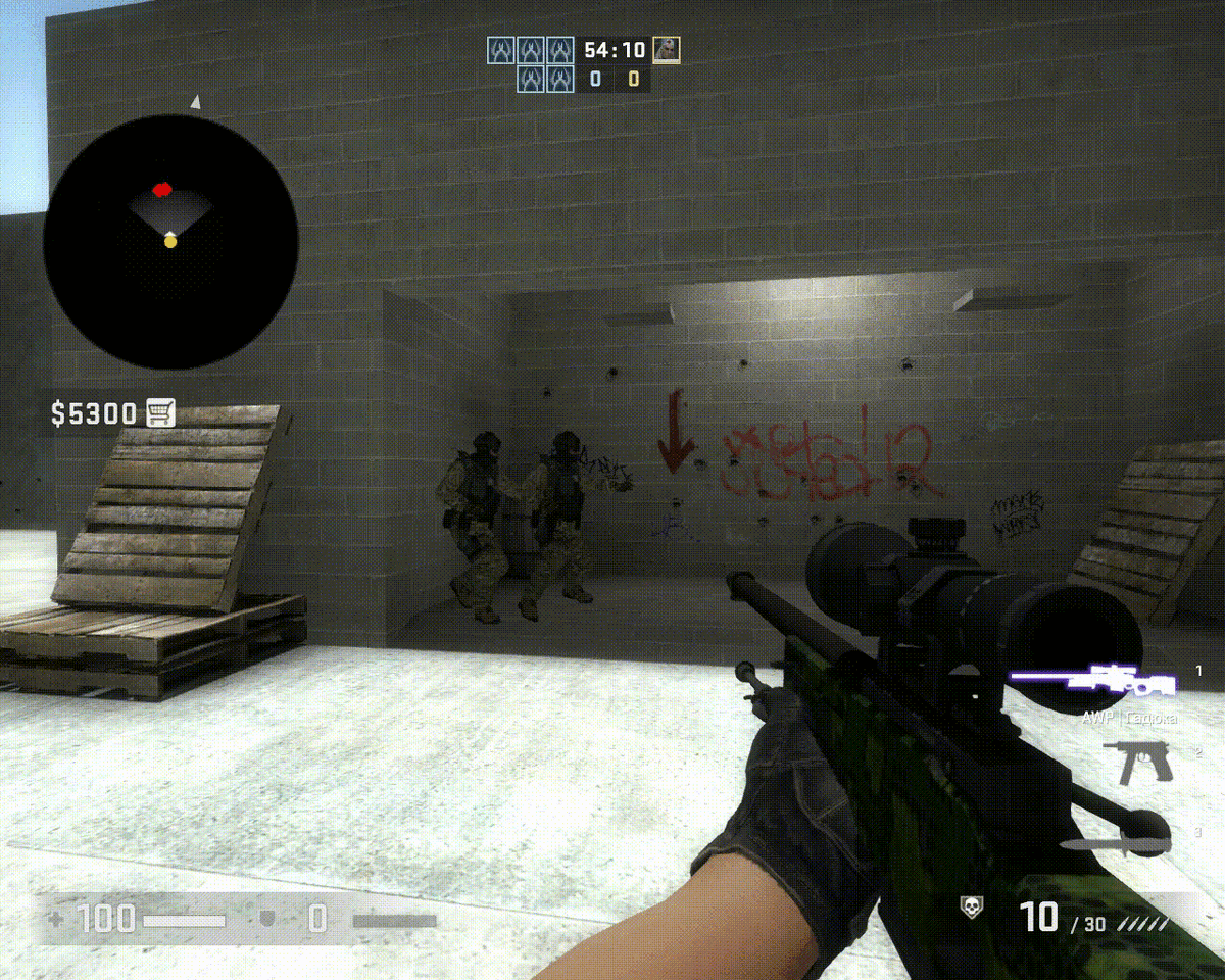 Зум настолько быстрый, что его нельзя увидеть, но выстрелы были и вправду точные