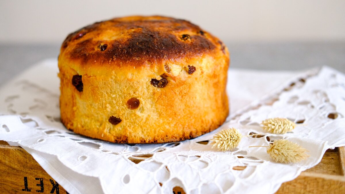 Панеттоне - итальянский кулич.