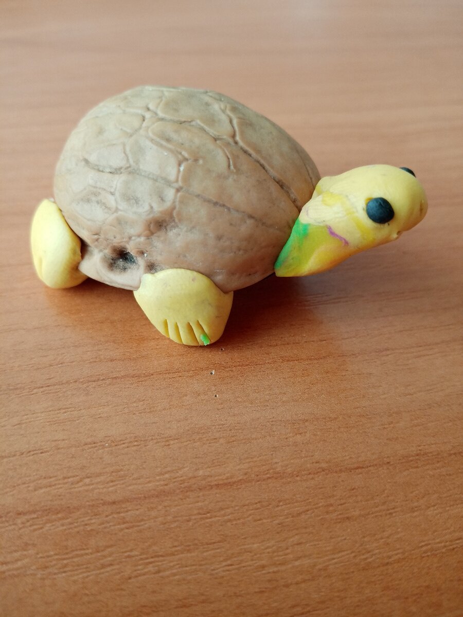 Поделка черепаха