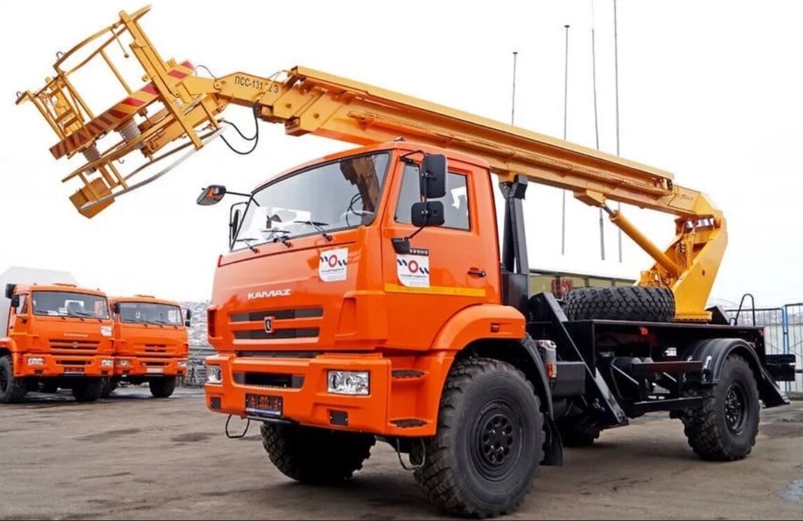 телескопическая автовышка псс-131. 17э. Hyundai агп 45м. 04 газ-3309. автогидроподъемник с люлька 3м.