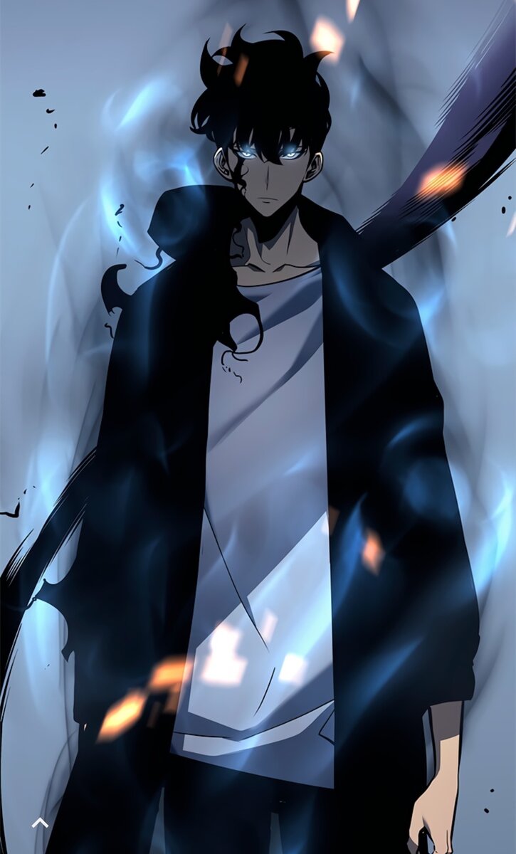 Манхва "поднятие уровня в одиночку"