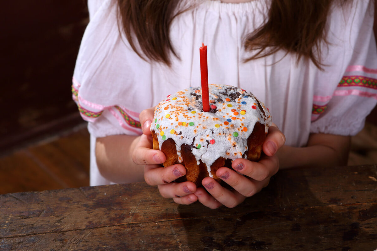 Освящаем кулич своими руками 