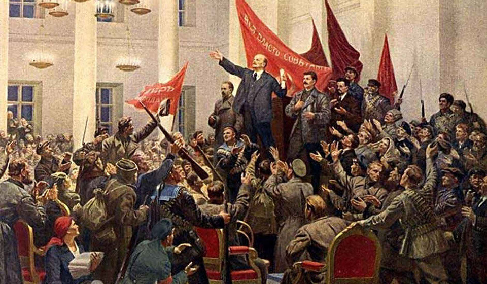 Октябрьская революция 1917 года.