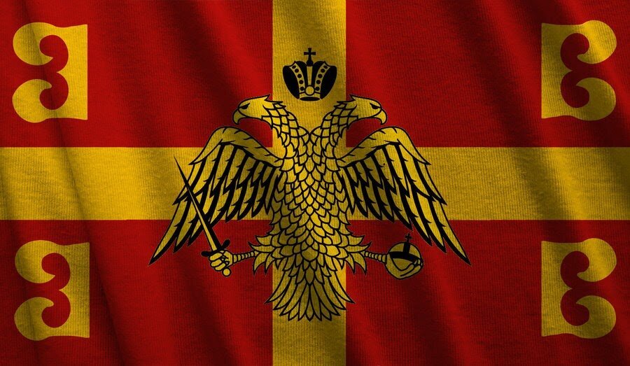 флаг Восточной Римской Империи