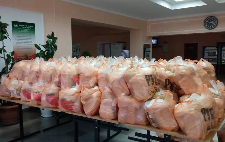 Продуктовые наборы в Татарстане. Источник фото: tatar-inform.ru