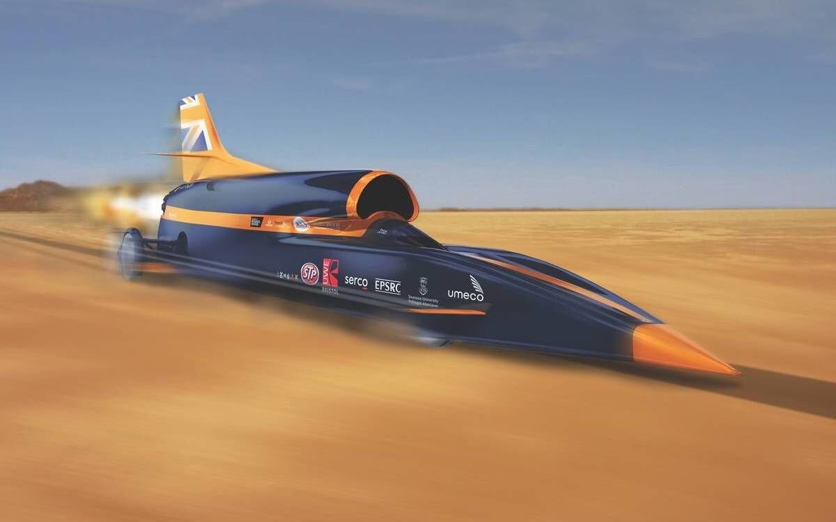 Сверхзвуковой автомобиль Bloodhound SSC