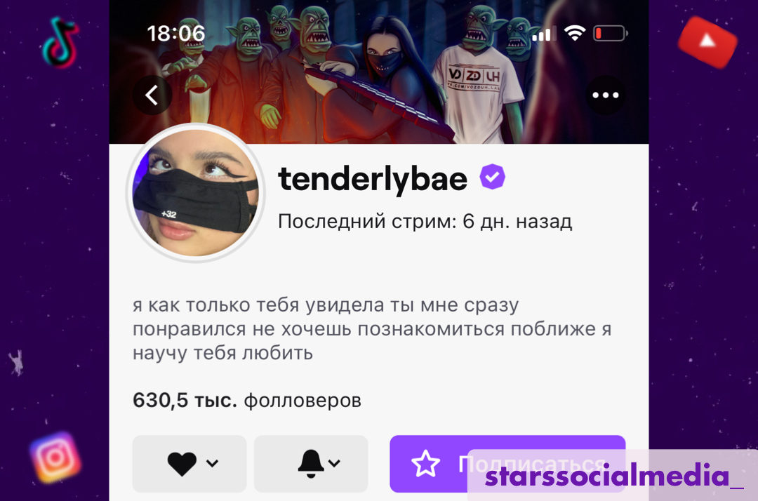 Твич амины tenderlybae. Твич канал Амины.