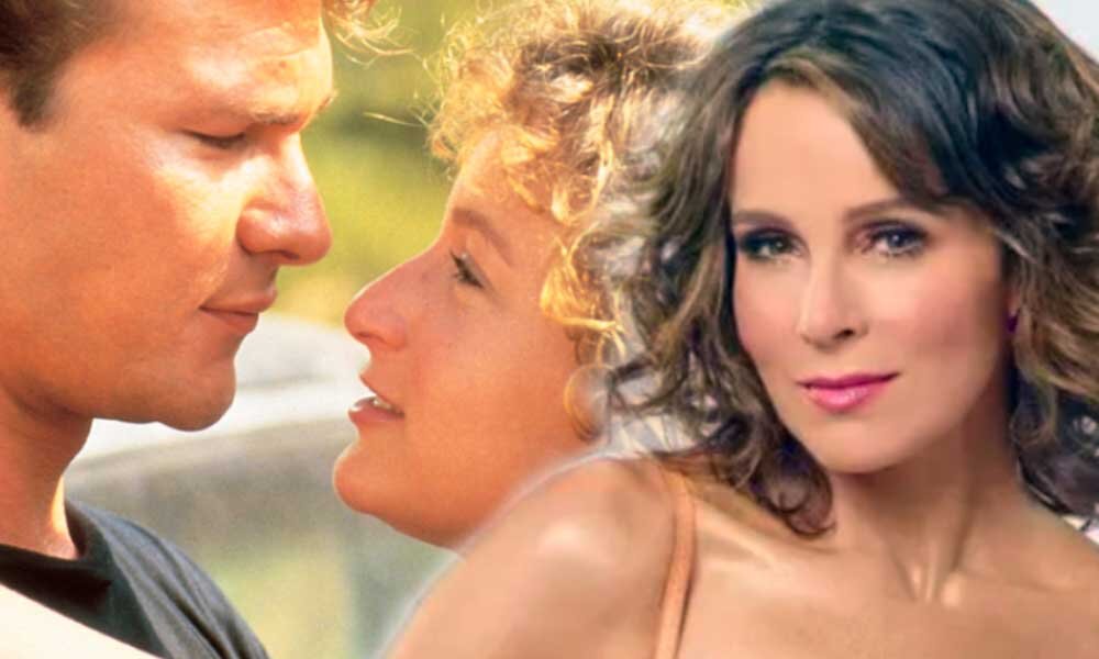 Дженнифер Грей и ее нос в «Грязных танцах» и после пластики // кадр из фильма, 24smi.org