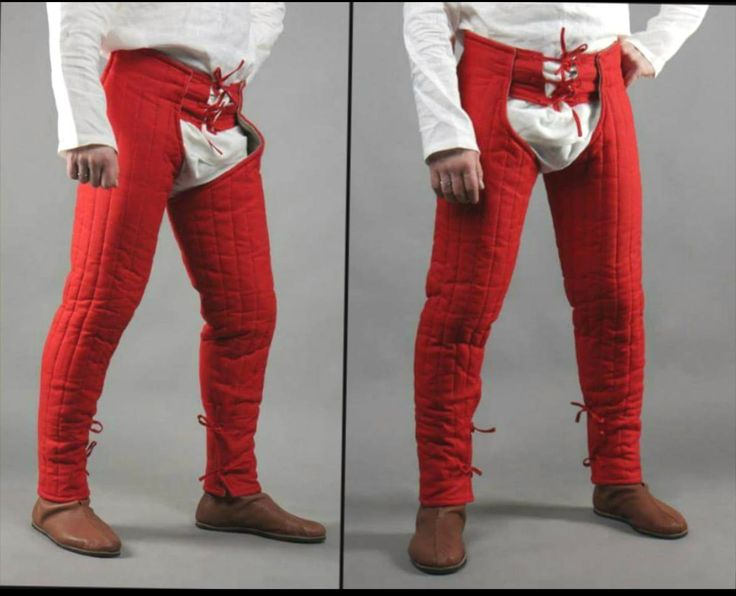 Реконструкция средневековых штанов