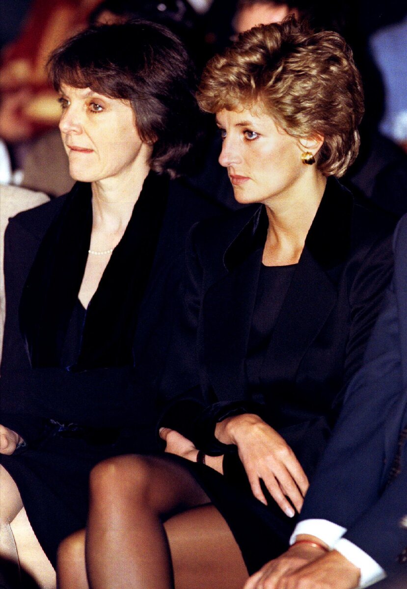 Принцесса Диана и Анна Харви, 90-е. Фото: Getty Images