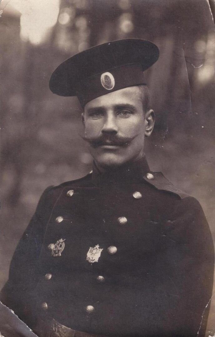 Солдат армии Российской империи, фото начала 20 века